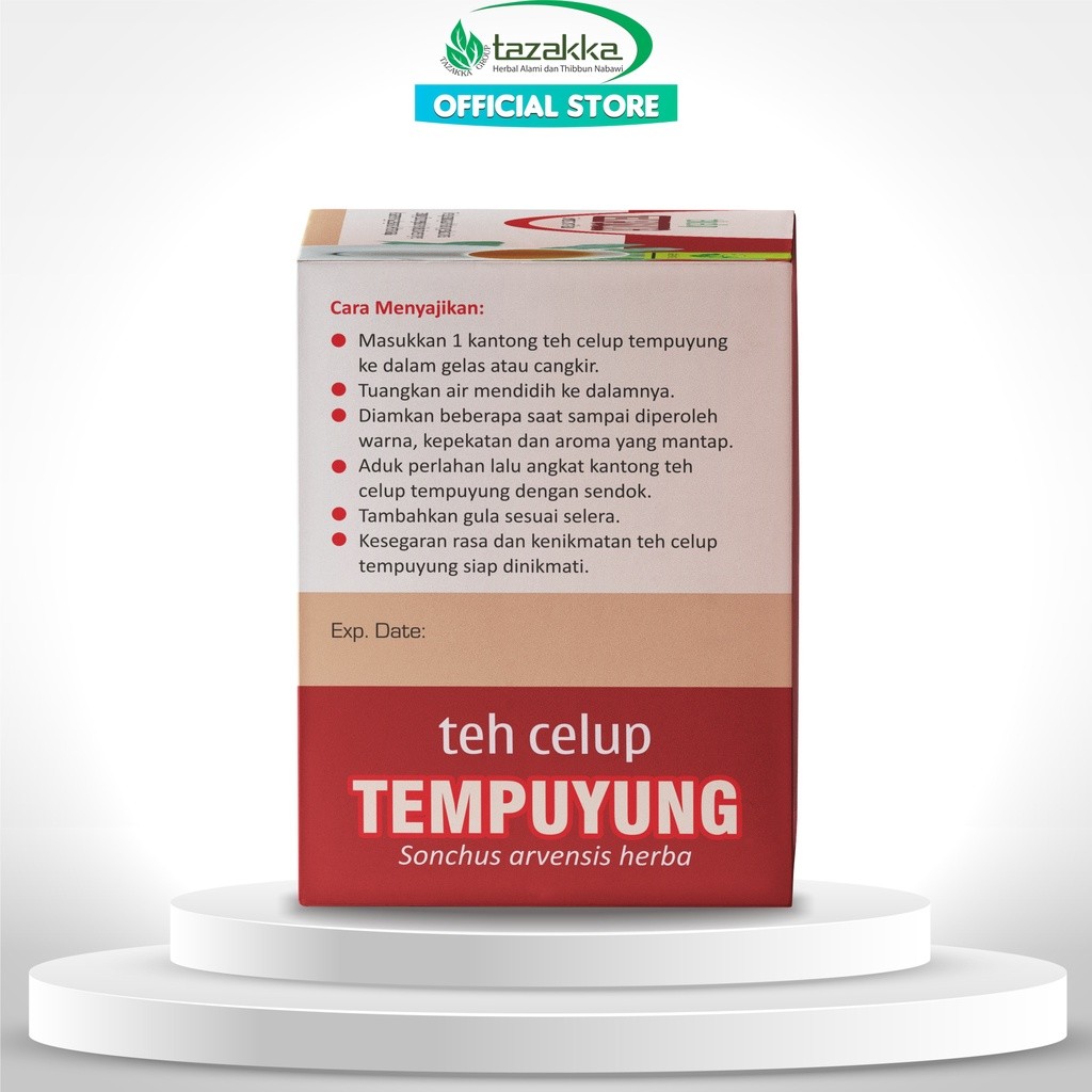 3x Tempuyung Leaf Herbal Tea Bags 40g Bundle 3×20 Sachets 120g Aroma Ritual