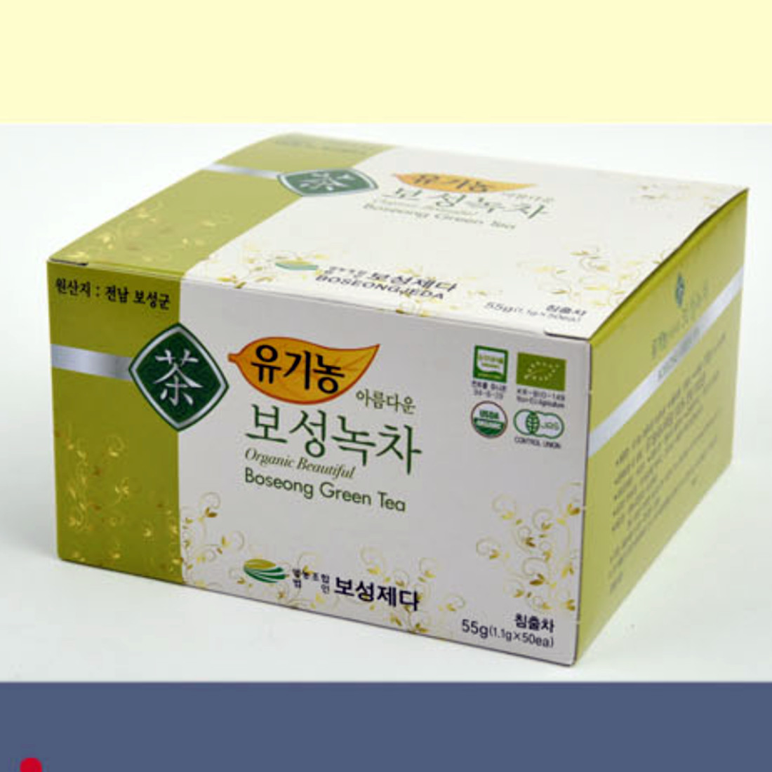South Korea Boseong Green Tea 50 Tea Bags Organic Traditional Healthy Leach Tea