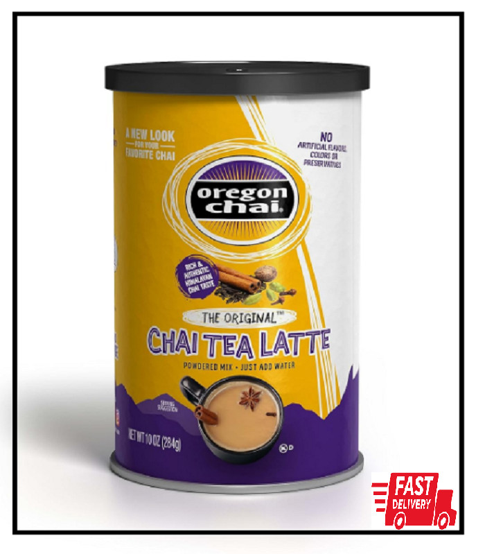 Oregon Chai Original Chai Tea Latte Powdered Mix Just Add Water, 10 Ounce