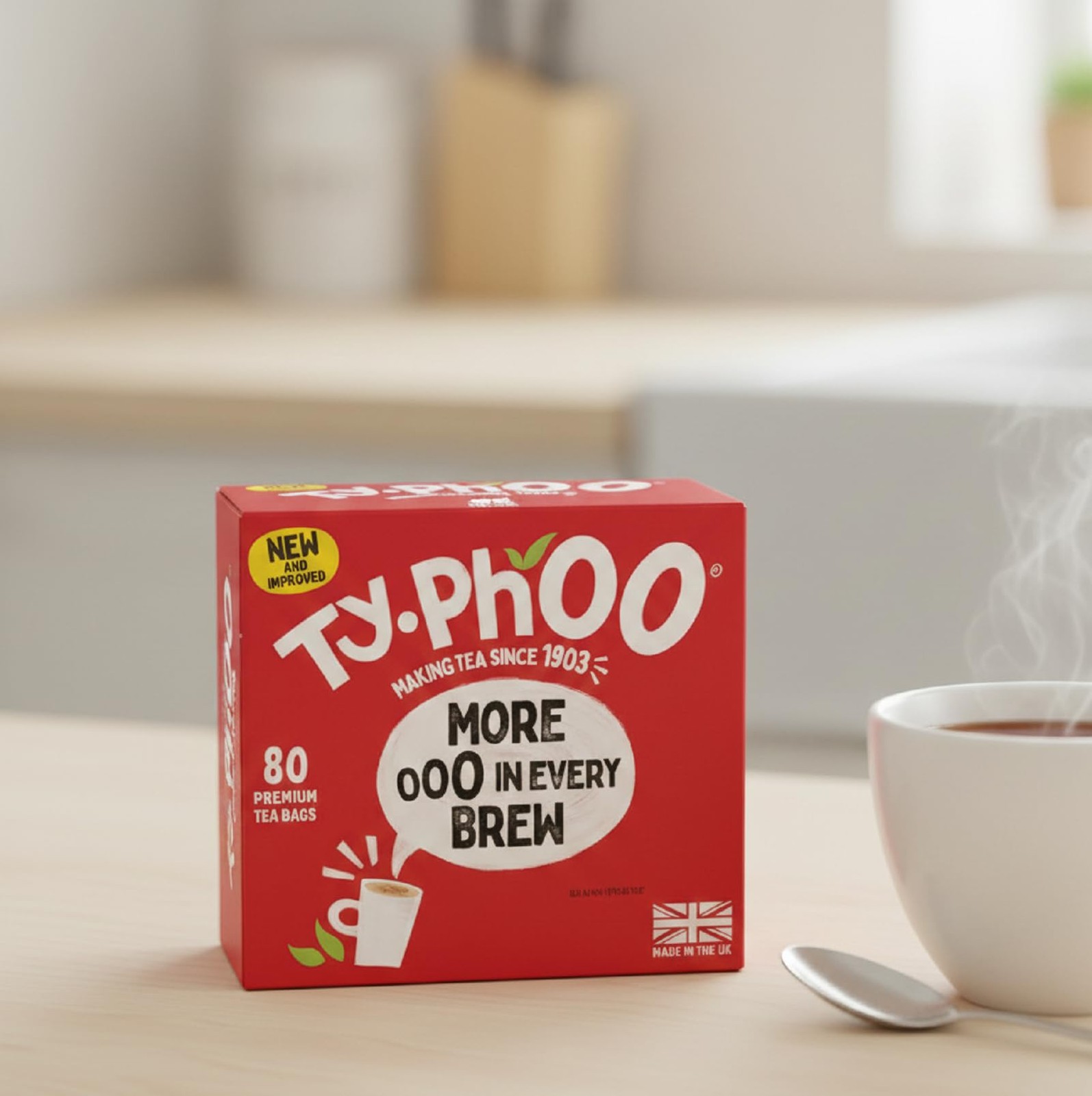 Typhoo Tea Bags 80 Pack