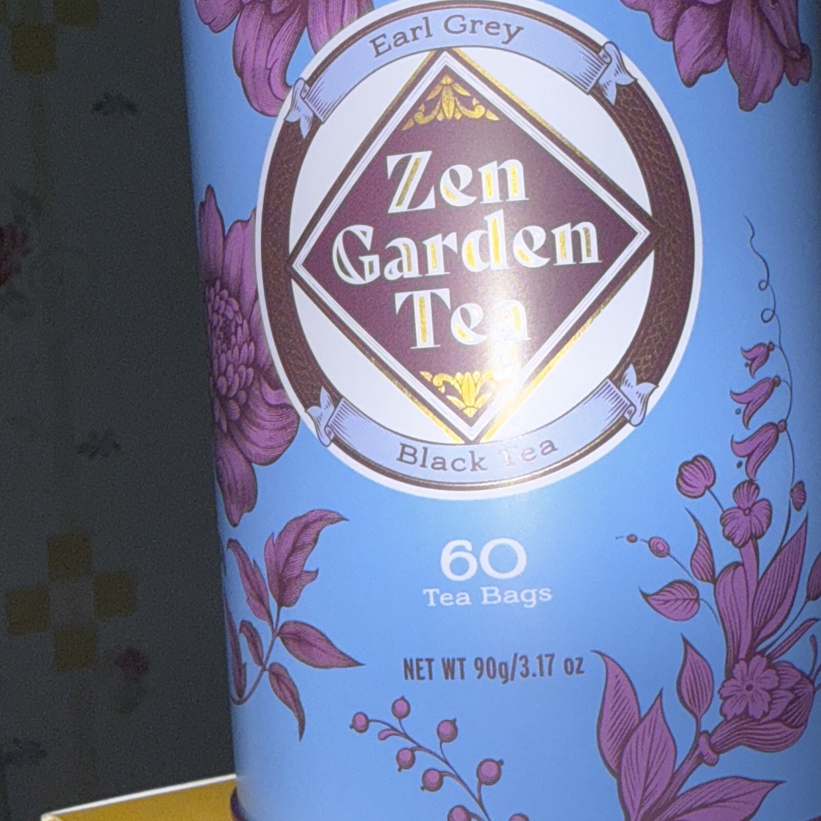 Pagoda ZEN GARDEN BLACK TEA 🫖 Earl Grey 🫖 60 Bags BB 07/2027