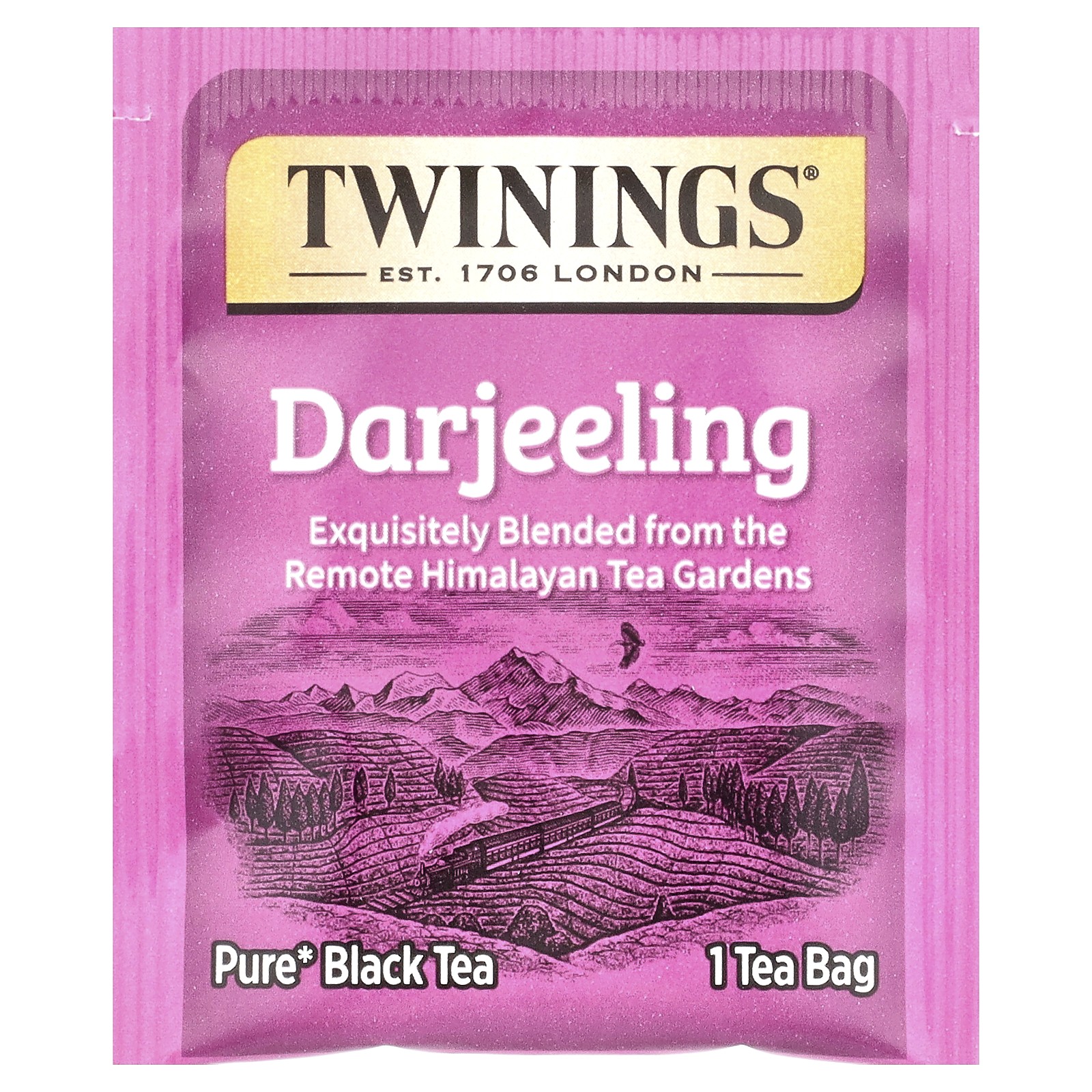 Pure Black Tea, Darjeeling, 20 Tea Bags, 1.41 oz (40 g)