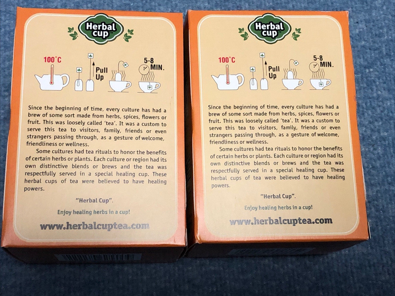 2 PACK – Cup Ayurveda Turmeric Tea, Organic Lemon Ginger No Caffeine NEW