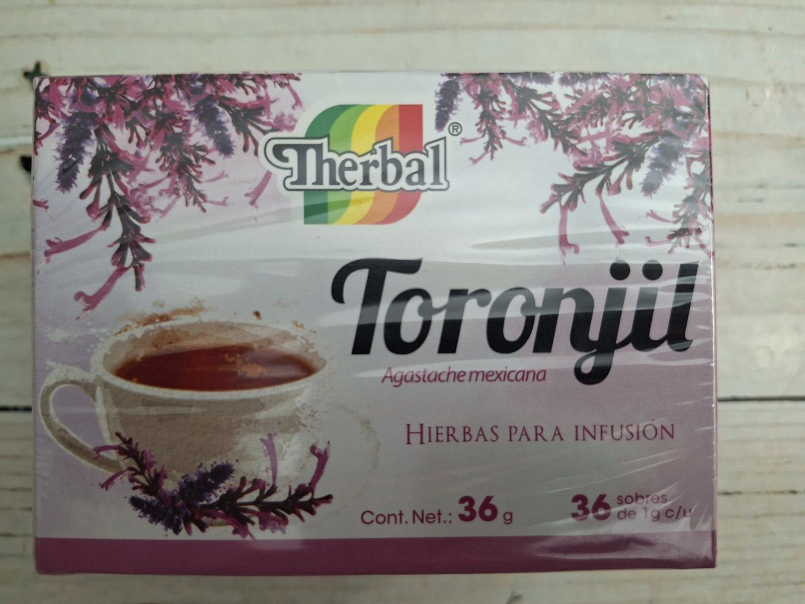 Te de Toronjil 36 Sobres 100% Natural- Tea 36 tea bags Lemon Balm