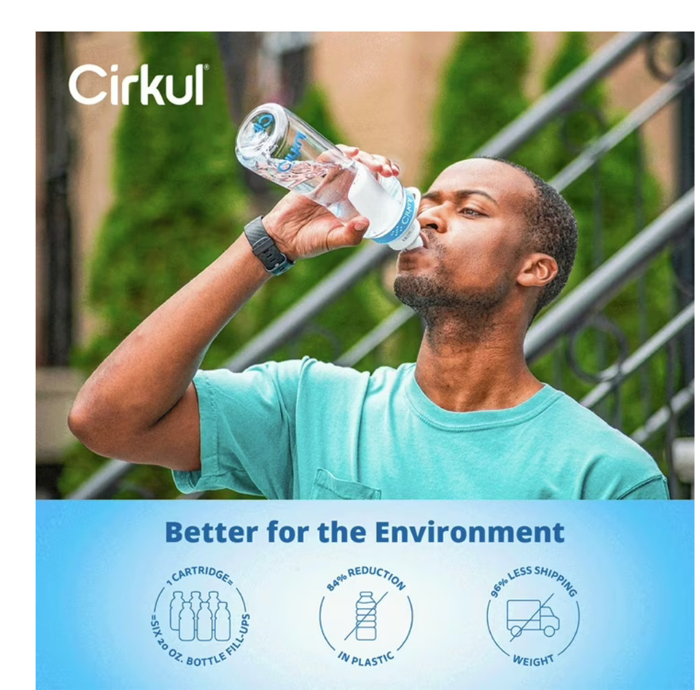 Cirkul Gateway Tea Flavored Water Cartridge Variety Pack 8 Pk EXP 05/26 (2 pack)