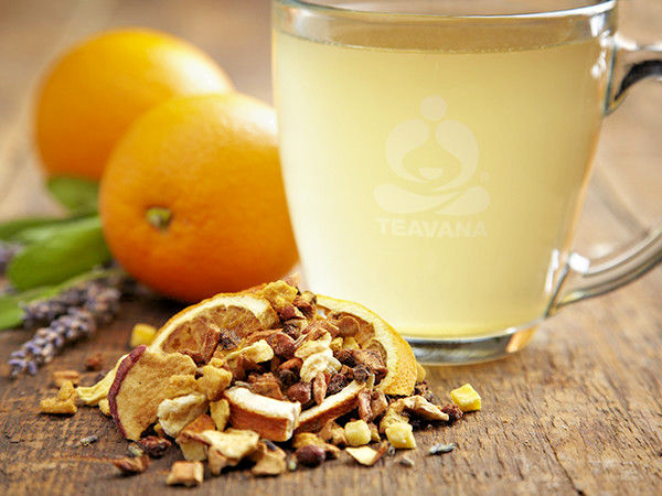 🍑 NEW! RARE! 🍑🍊 AUTHENTIC!! TEAVANA CITRUS LAVENDER SAGE HERBAL TEA 2 OZ 🌈🍊