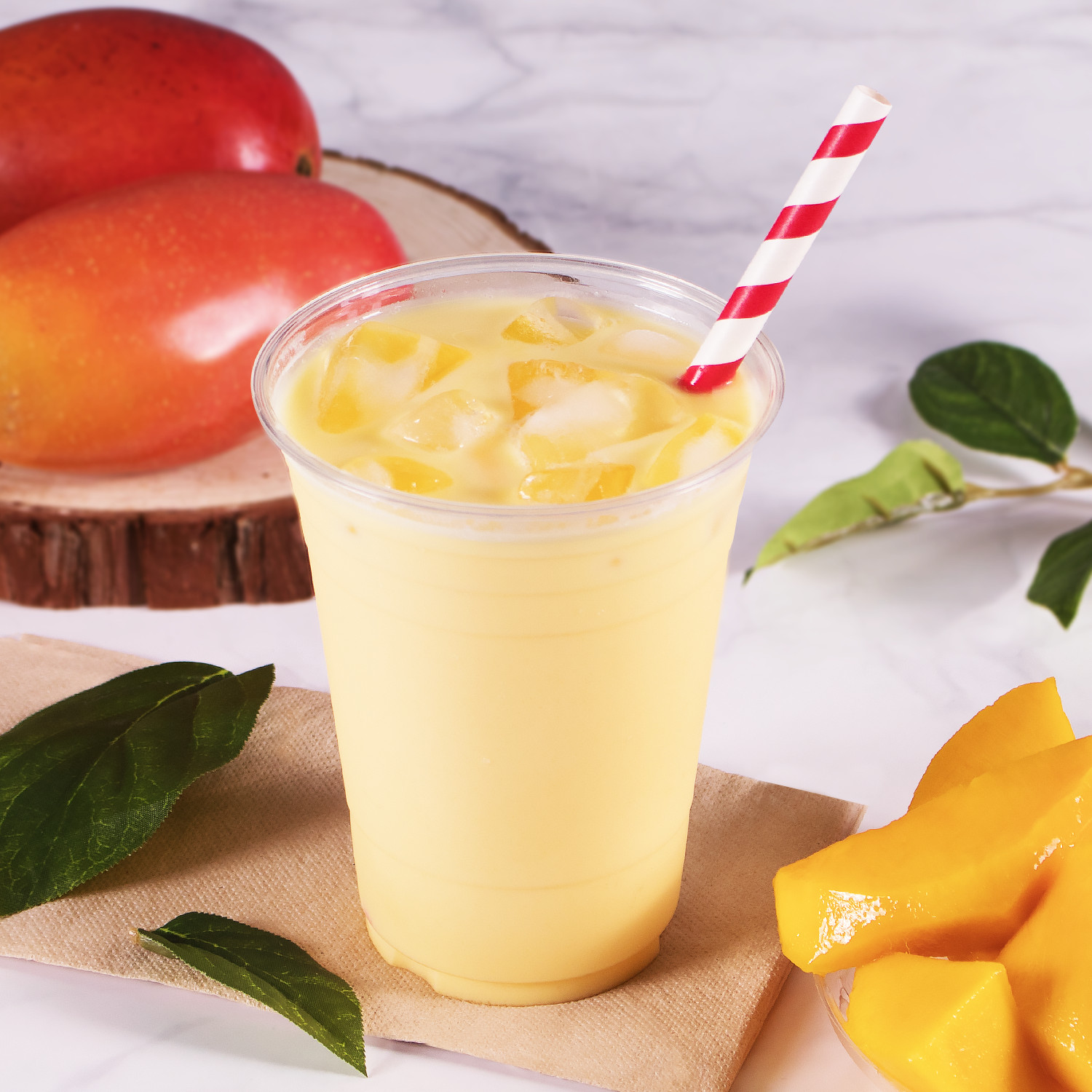 Tea Zone Mango Powder/Powered Drink Mix (2.2 lbs) for Milk Tea/ Mango Smoothie