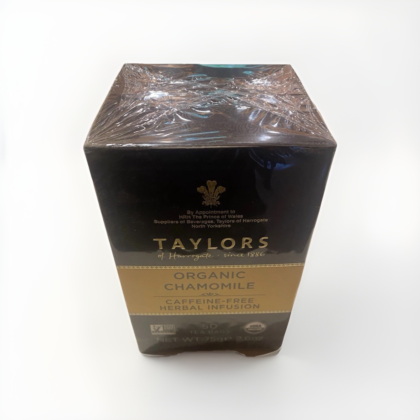 Taylors of Harrogate Organic Chamomile Herbal Tea, 50 Teabags