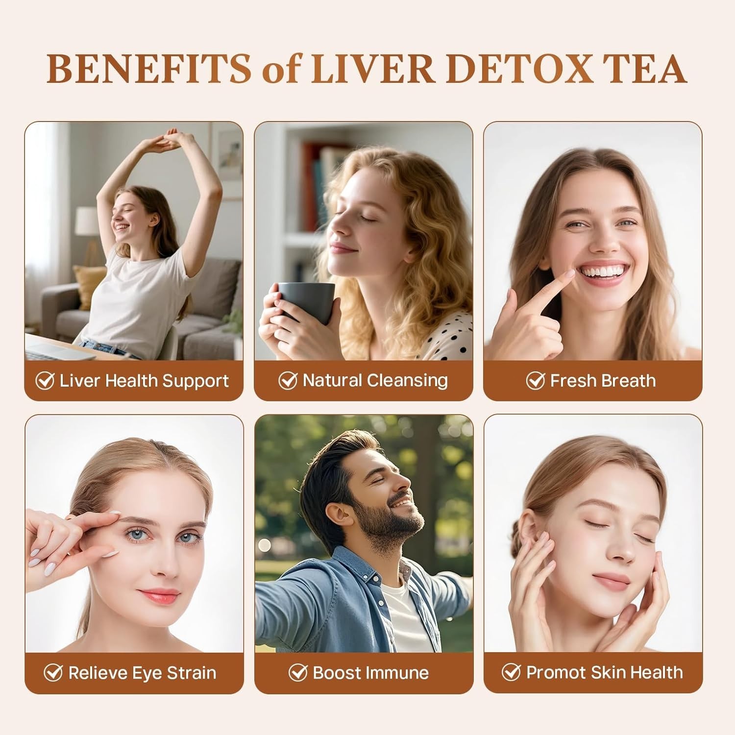 Liver Health Herbal Tea with Chrysanthemum & Tea Bags Included