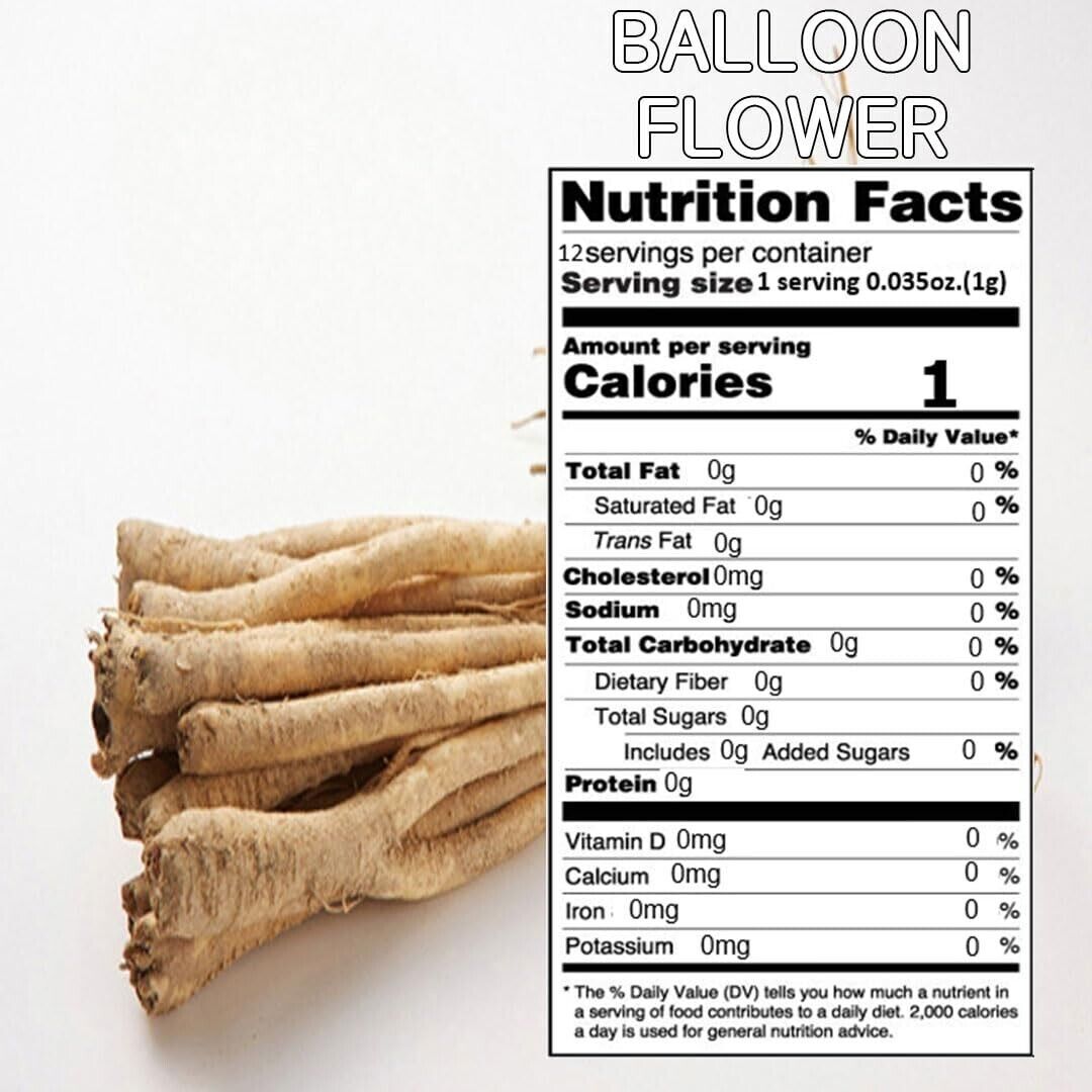 [GAGOPA] 100% Pure Bellflower Root Herbal Tea 1g x 12 Teabags (5-Pack, 60ea)