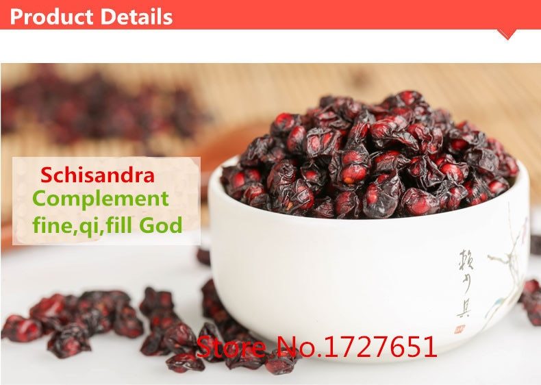 Schisandra Chinensis Berries Tea Natural Vitamin C E 250g Premium