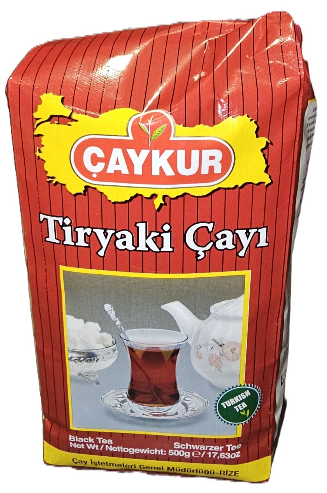 Turkish Tea, Caykur Tiryaki Cayi AUTHENTIC Black Tea 500g
