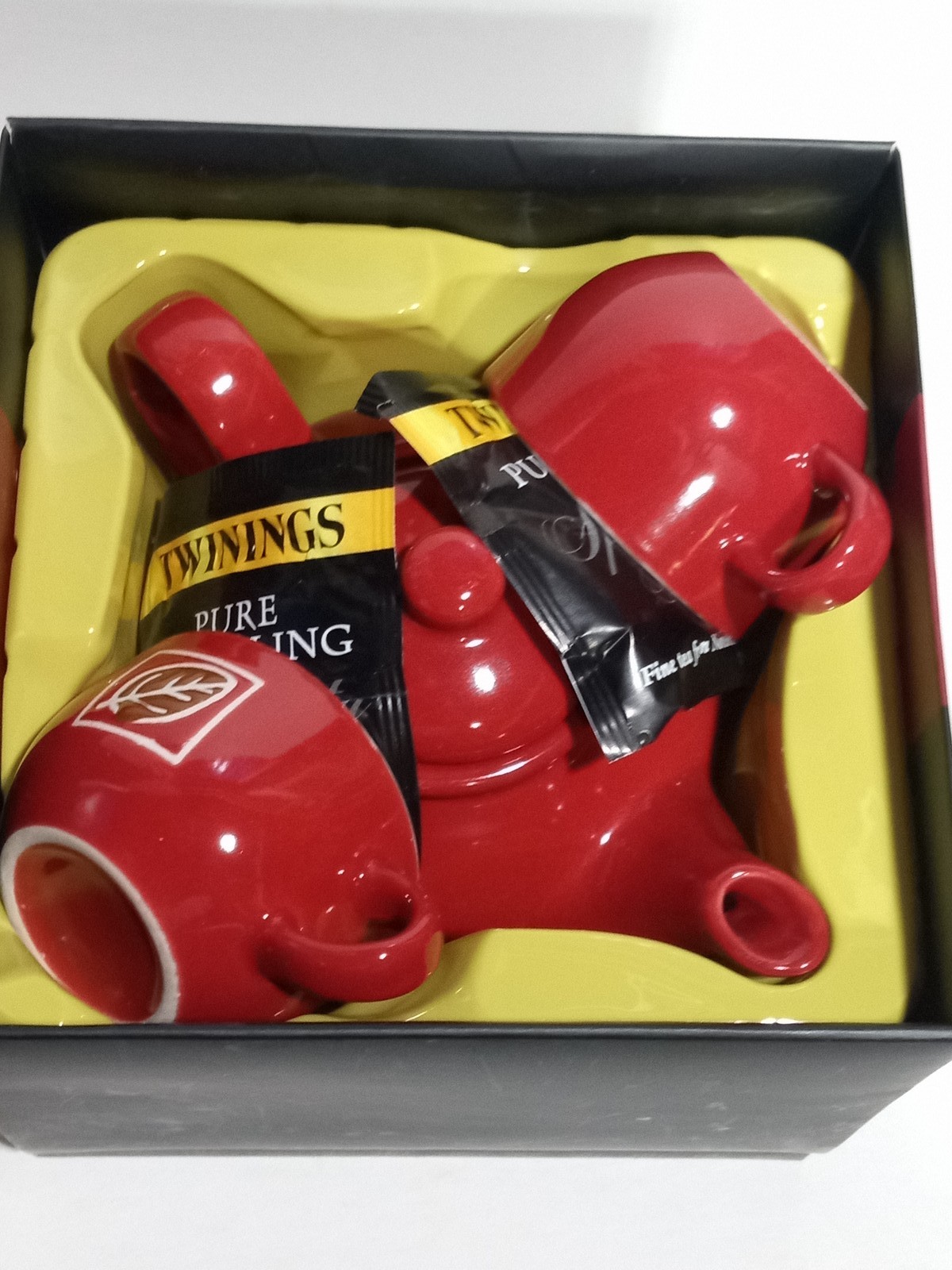 Twinings Tea Blends Origins Rituals Gift Set w/ Teapot, Cups, Book & Tea Bags
