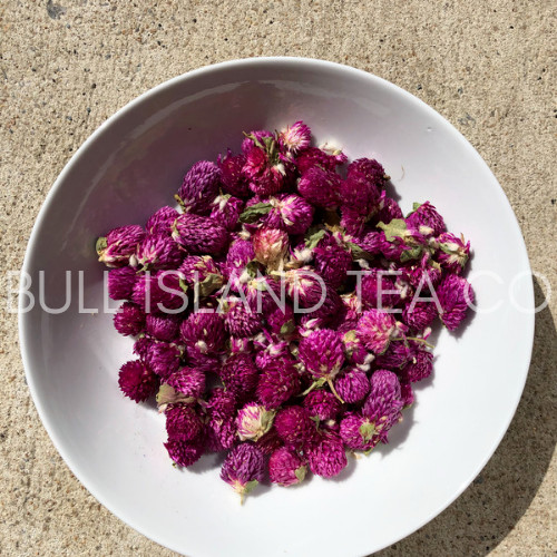 US SELLER! 8oz Food Grade Dried Loose Globe Amaranth Gomphrena Flower Herbal Tea