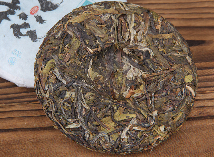 Premium Yunnan Raw Pu-erh Tea Mansong Old Tree Wangzi Mountain Natural 100g Cake
