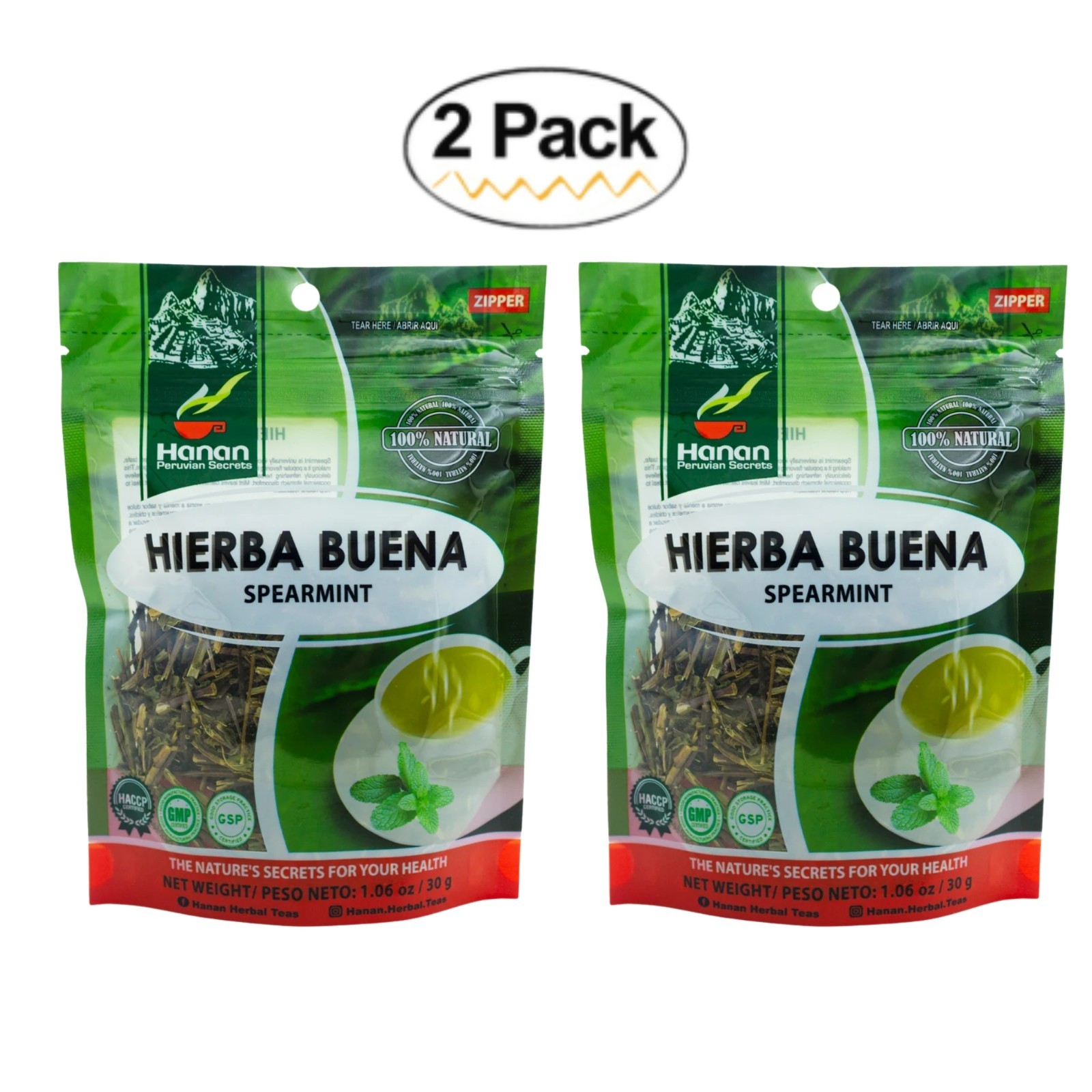 Spearmint Tea Loose Hierba Buena Dried Peppermint Leaves Mentha Spicata – Peru