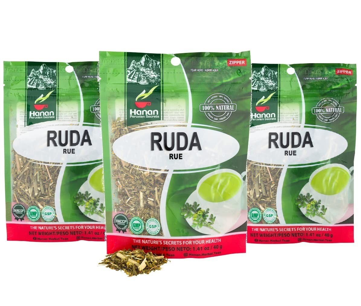 Te de Ruda 40g – Rue Loose Leaf Tea for Relaxation & Well-Being