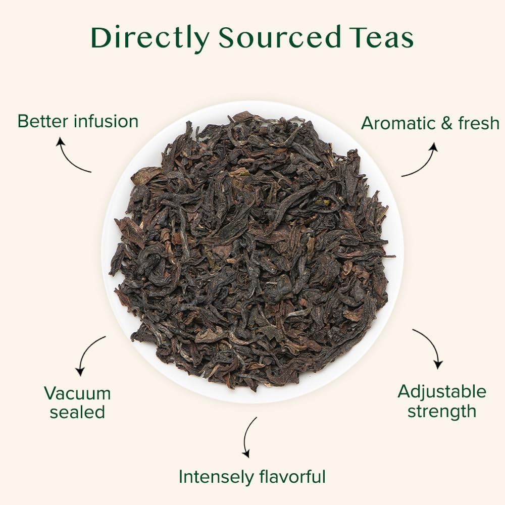 VAHDAM, High Mountain Oolong Tea Leaves From Himalayas – 340g/12oz 170 Cups H…