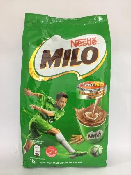 NESTLE MILO Nutritious Chocolate Malt Drink ( 2 packs X 1KG ) + FAST SHIPPING