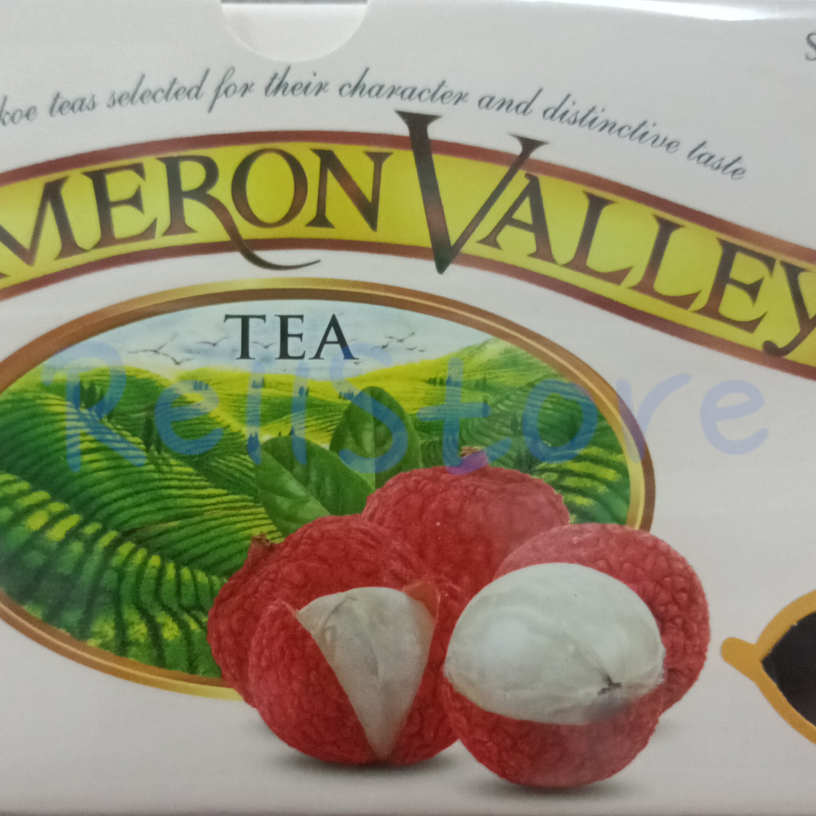 Cameron Valley Lychee Flavour Tea 25 Bags | Highland Orange Pekoe Malaysia