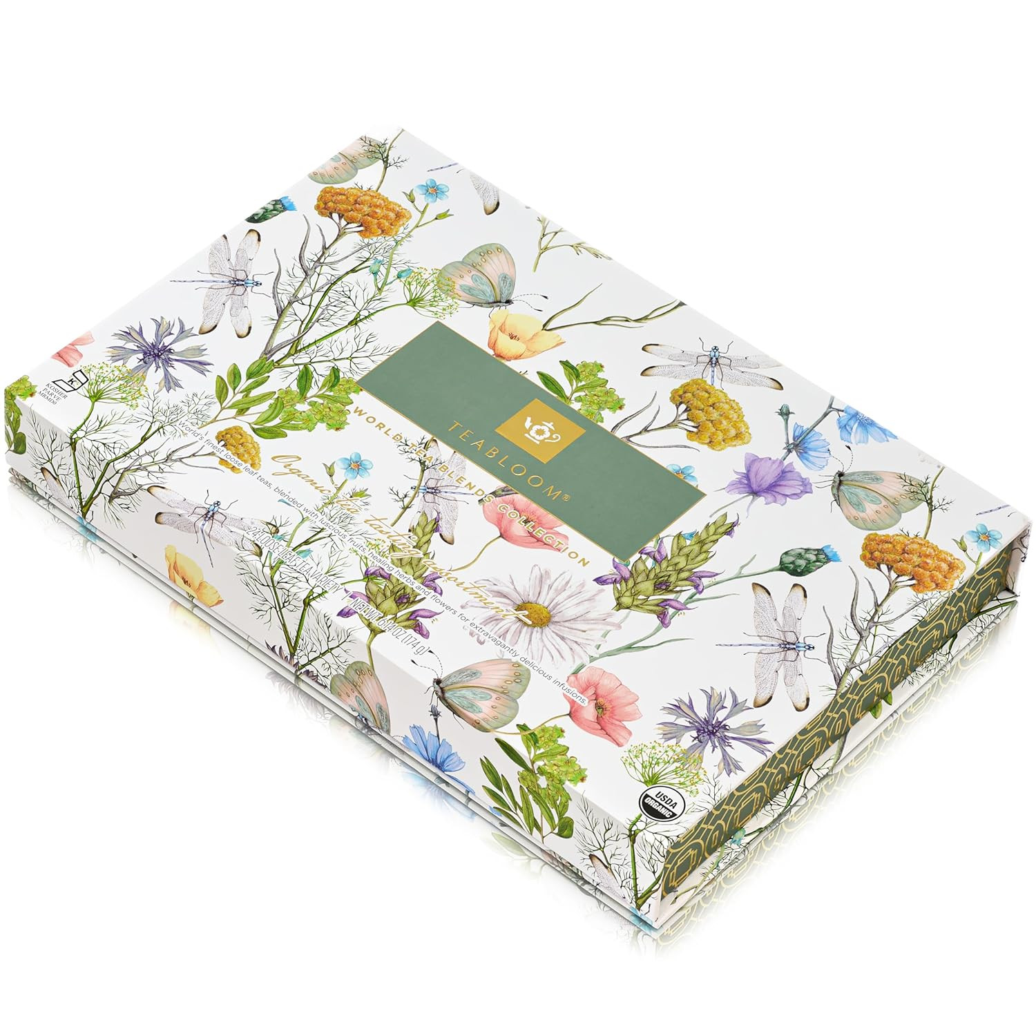 Organic Loose Leaf Tea Chest – 24 Varieties of Premium Teas