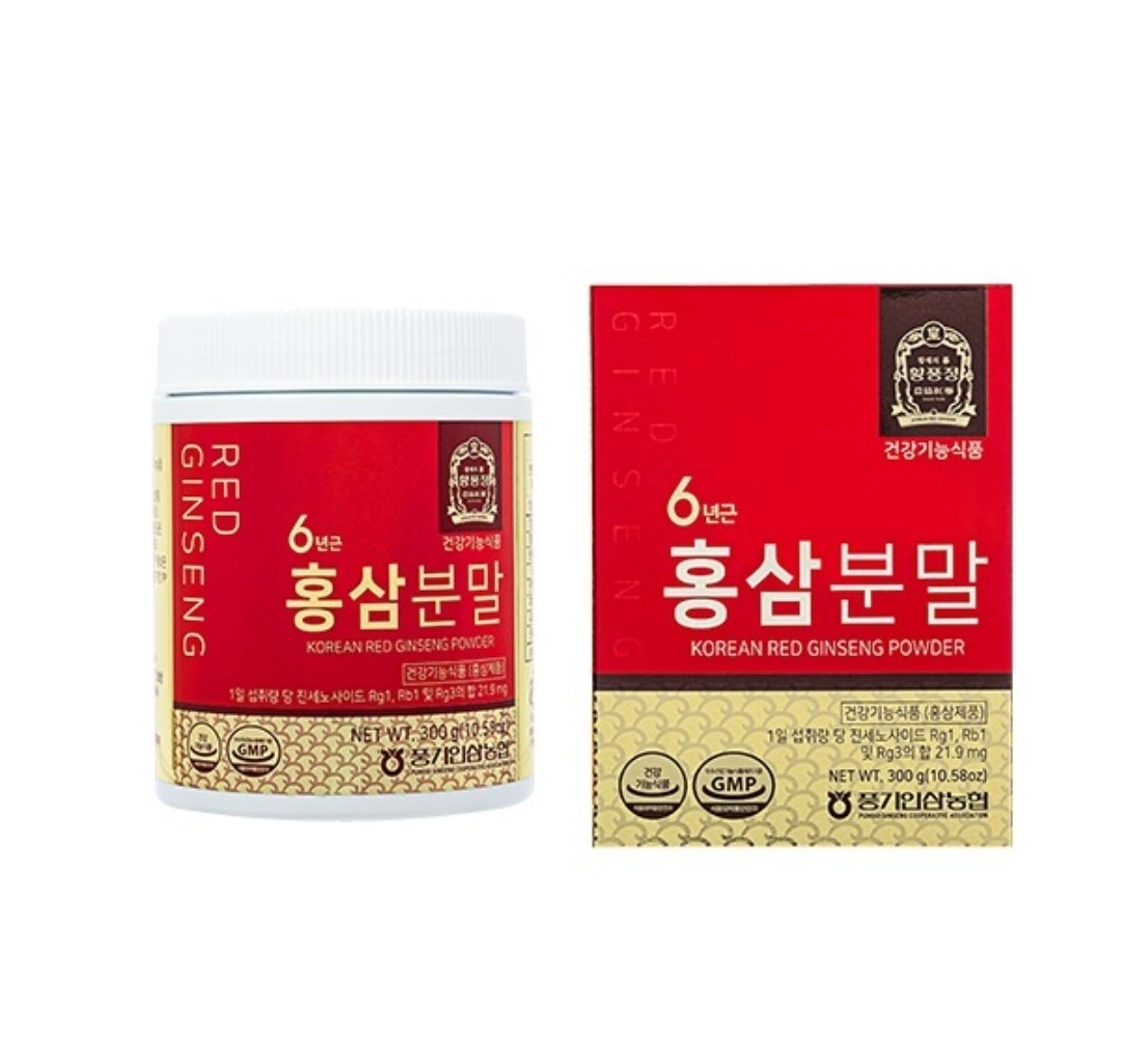 [Pung-gi Ginseng Nonghyup] Korean 6 Years Red Ginseng Powder 300g