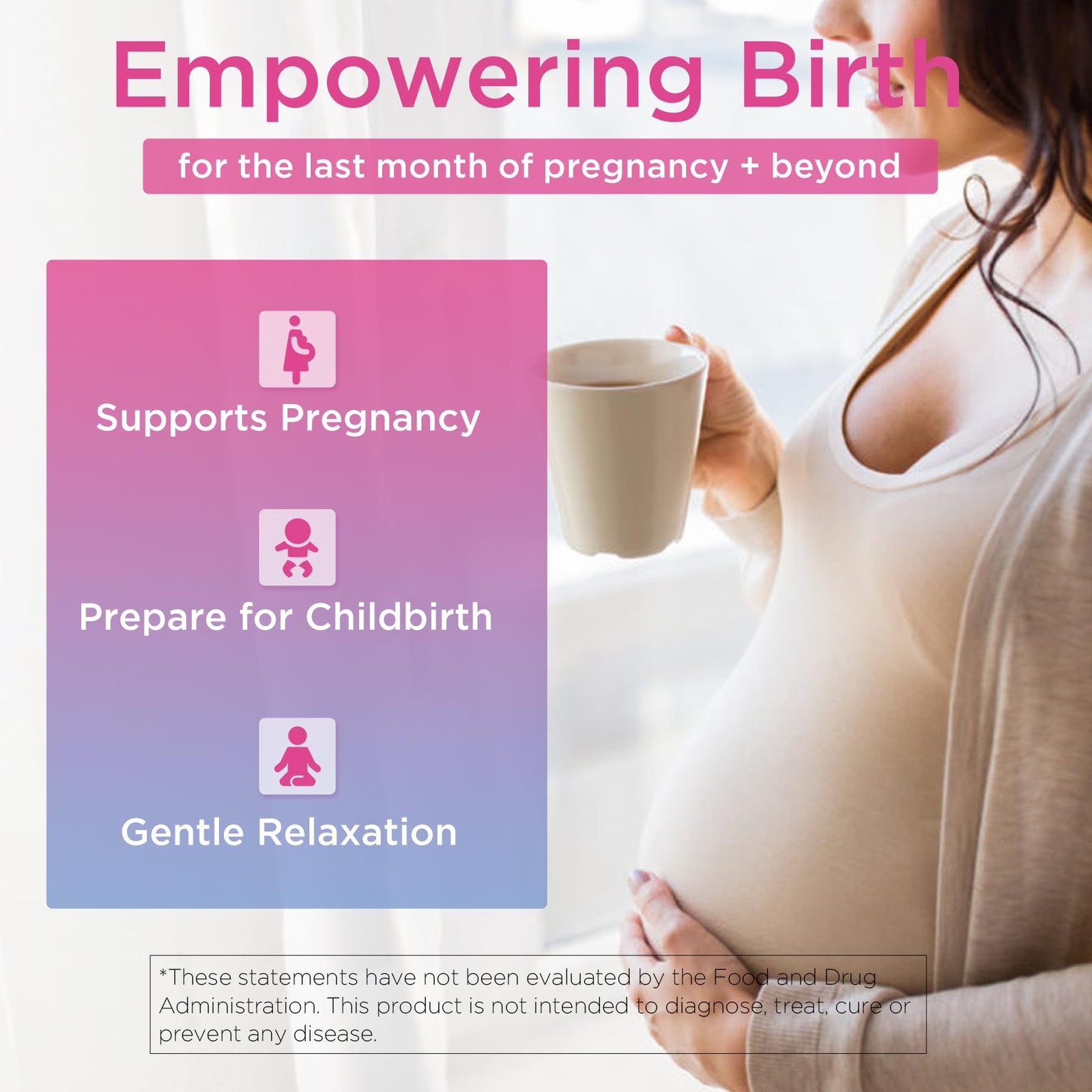 Natural Pregnancy Fertility Tea for Ovulation & TTC, Organic Pregnancy Tea fo…