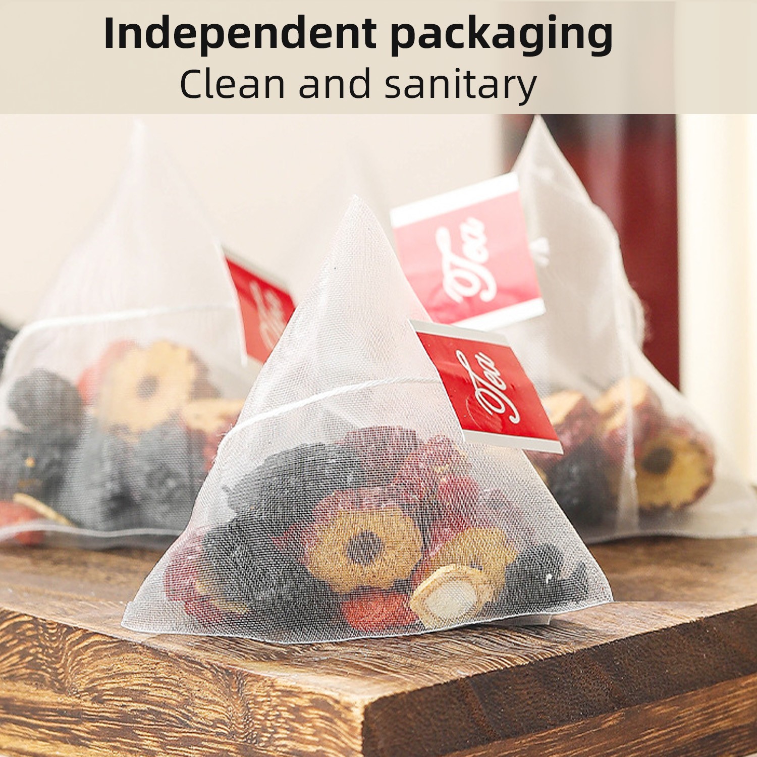 30/60bags Ginseng Six Treasure Tea, Kidney Tea Liver Tea Red Date Kidney Health