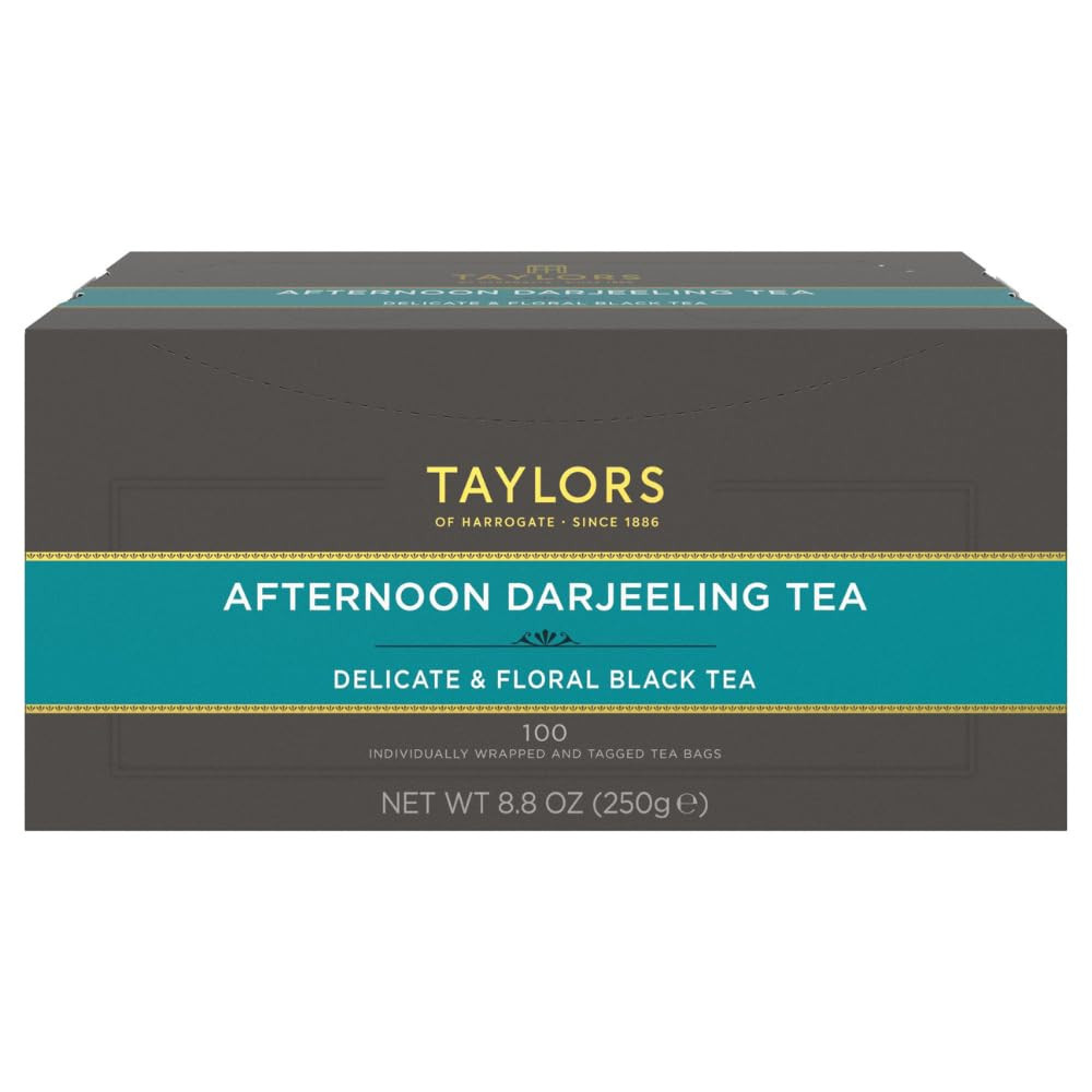 Decaffeinated Breakfast, Black Tea, Individually Wrapped Bags, 100 Count (Pack o