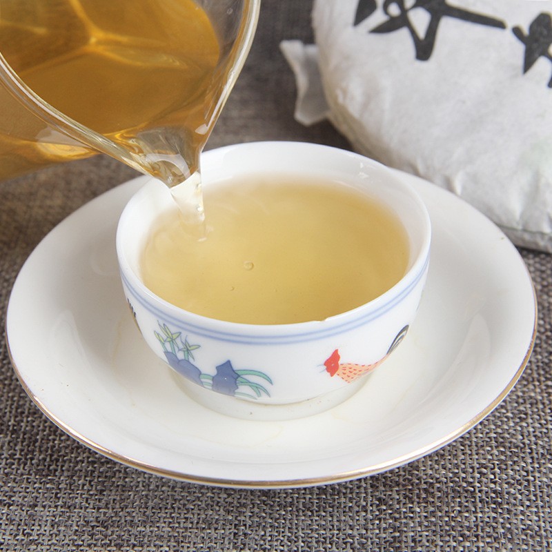 180g Pu’er Arbor Early Spring Tea Cake Natural Herbal Health Tea