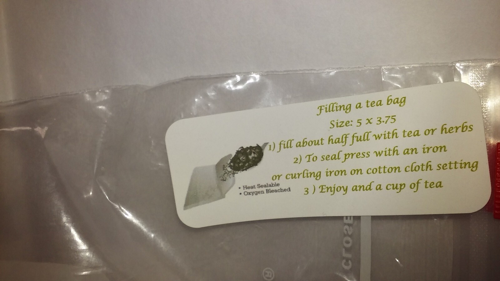 50 empty press N brew paper tea bags 5 inches x 3.75 inches large
