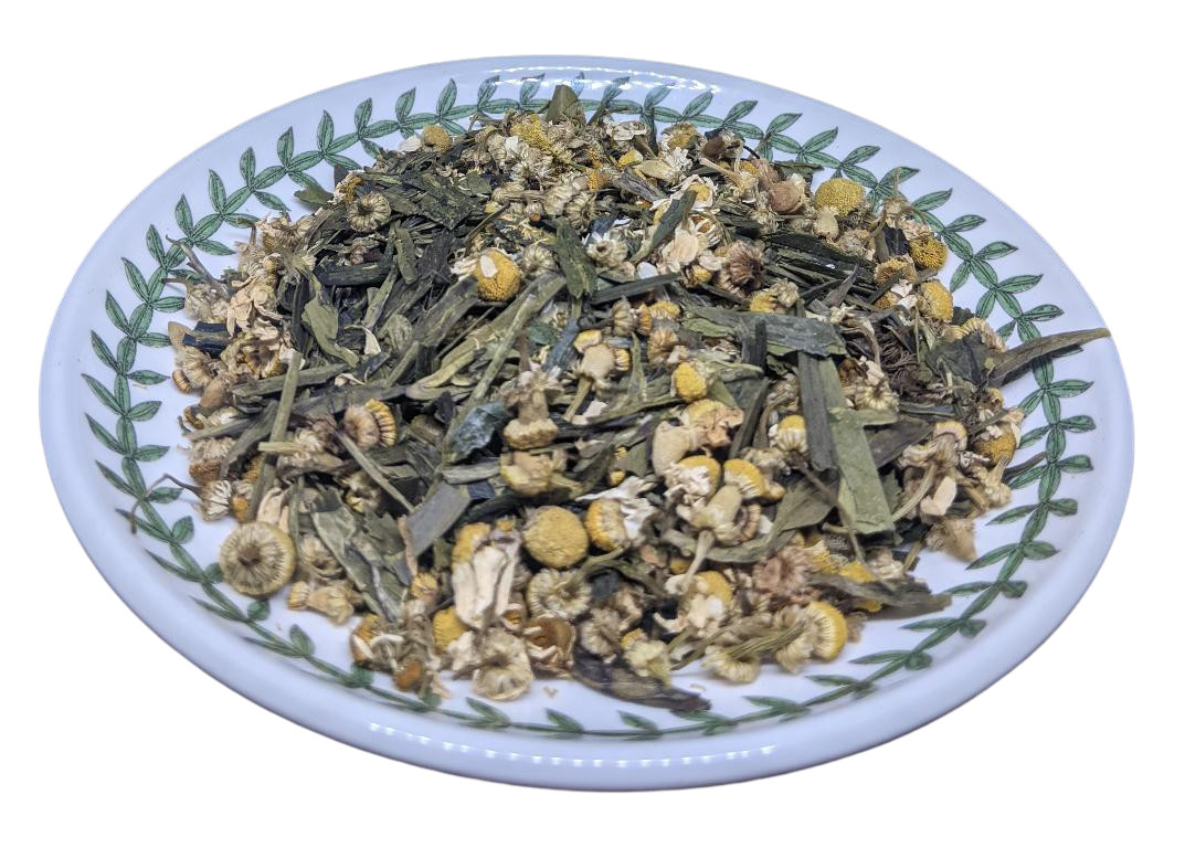 Chamomile Green Tea – 1 oz (28g) Loose Leaf Blends, , SHIP from USA