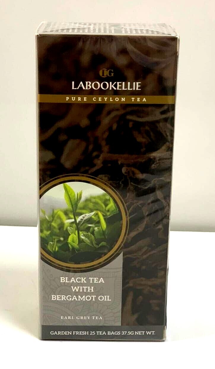 Ceylon Organic Black Tea Damro Labookellie 25 Bags 100% Natural Flavored Tea