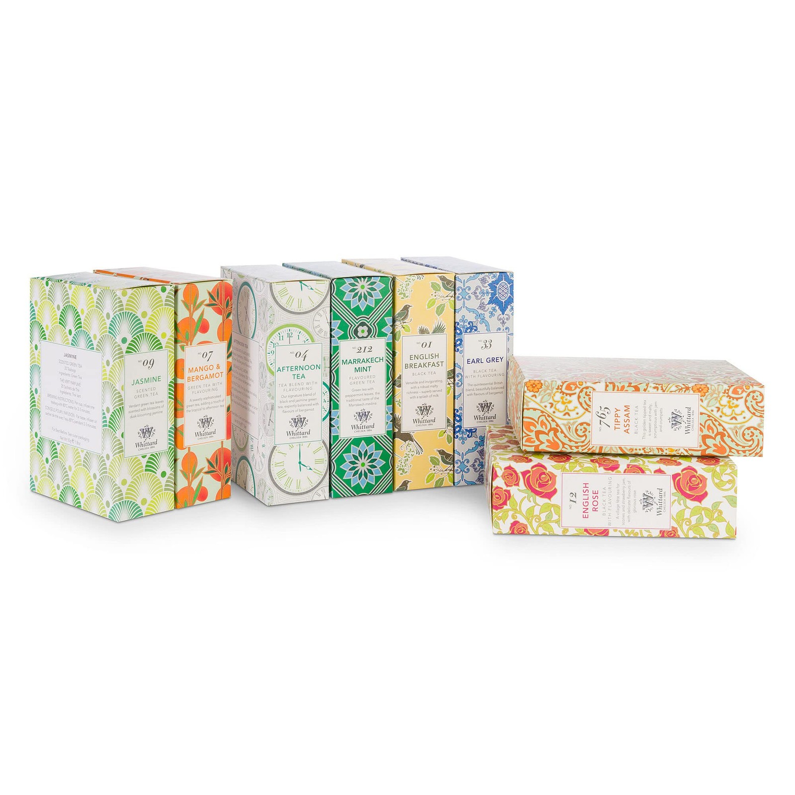 Whittard of Chelsea – The Tea Discovery Collection – New Flavors Gift Box Inc…