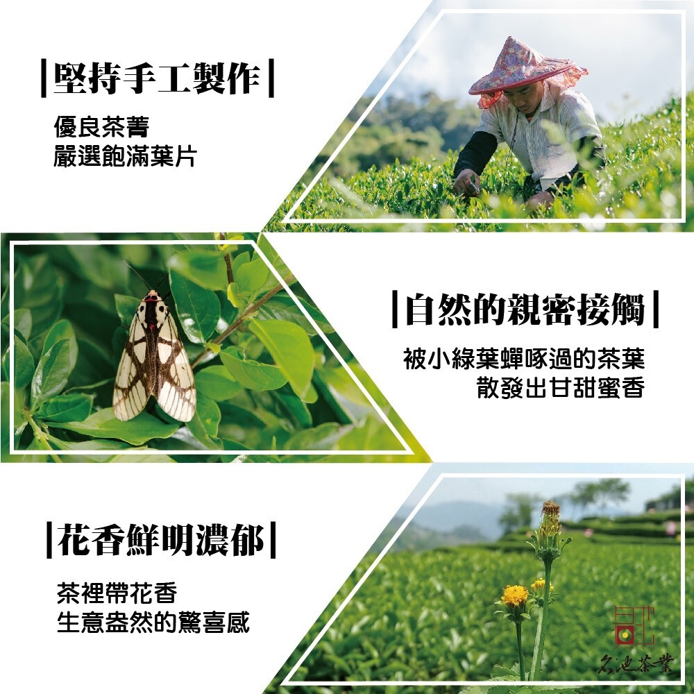 台灣特色茶 手採凍頂烏龍高冷茶葉 150gx4