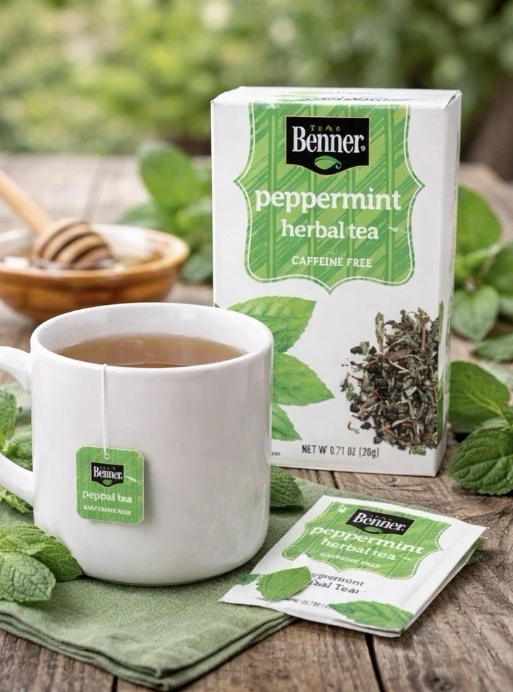 Peppermint Herbal Tea – Caffeine Free Anti-Inflammatory Digestive Support