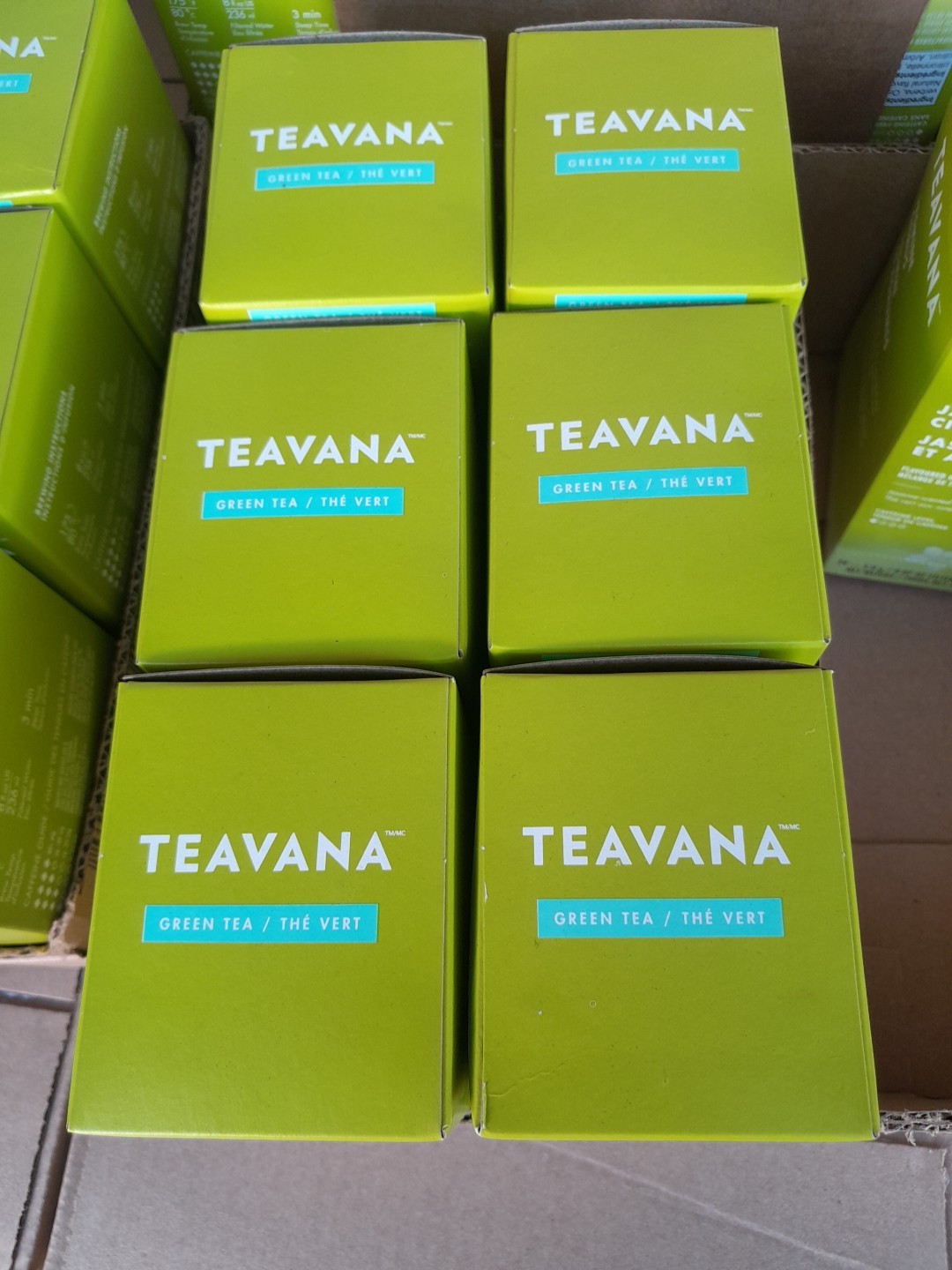 6x Teavana Jasmine Citrus Green Tea 24ct. Filterbags Best Before:11/26/25