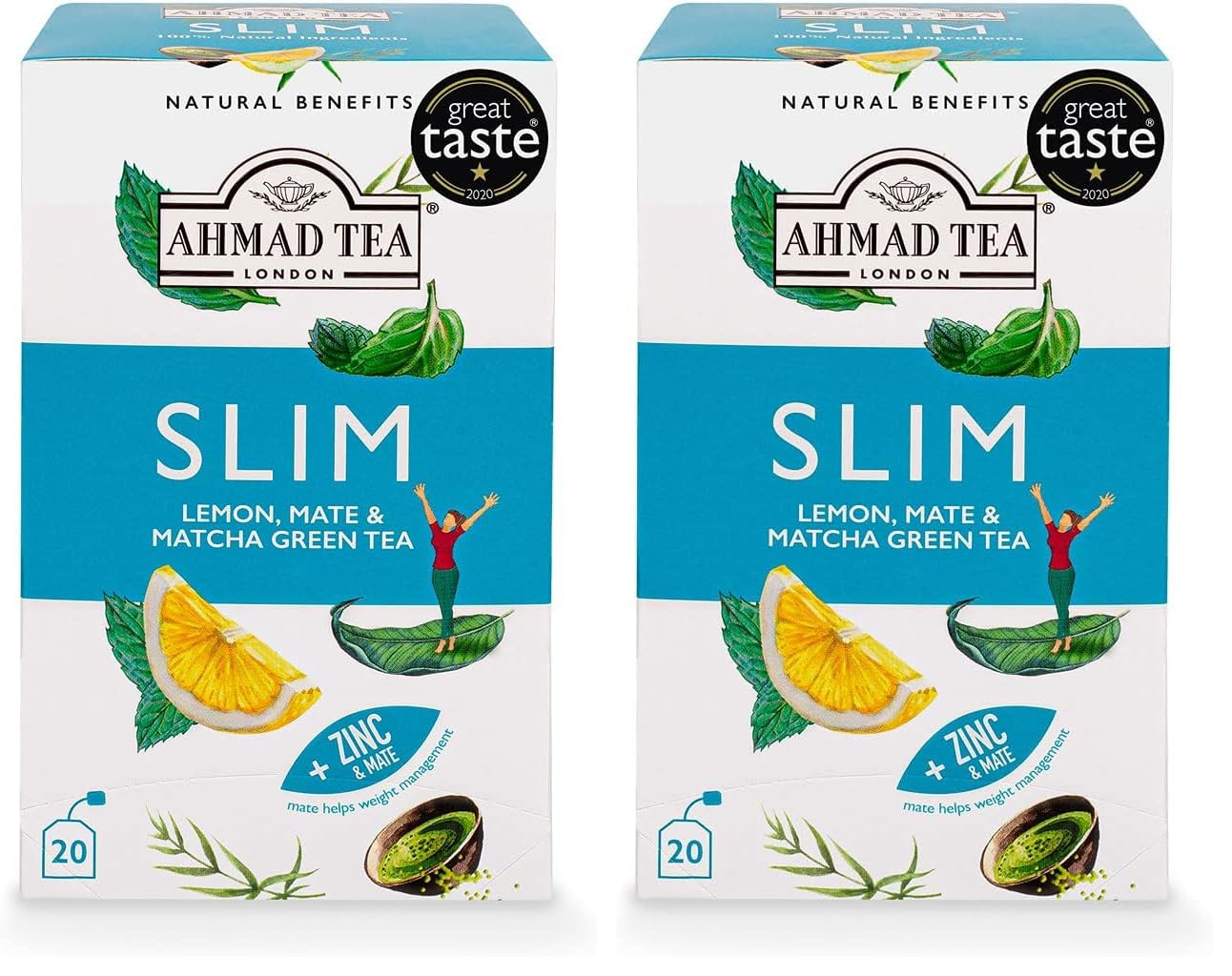 Black Tea, Decaffeinated Evening Teabags, 20 Ct (Pack of 1) – Decaffeinated & Su