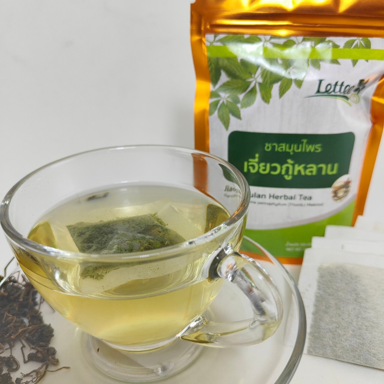 75 Teabags Natural Gynostemma Tea Jiaogulan Tea 100% Natural Dried Loose Leaf Te