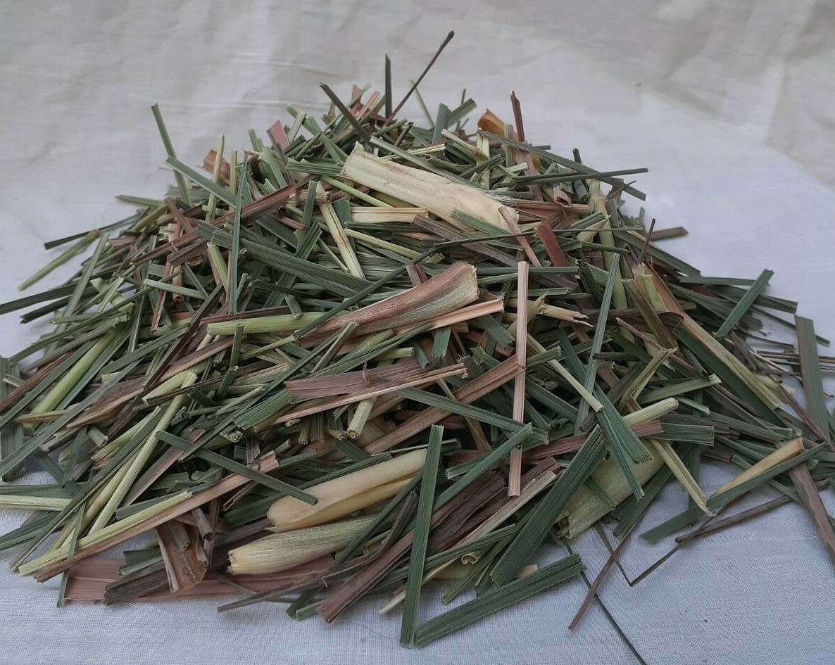Ceylon Natural Dried Lemongrass Leaves for Herbal Tea Cetronella Cymbogon 100g