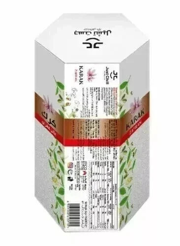 Just Chill Karak Chai Zafran Multi Sachet 260g Free Shipping World wide