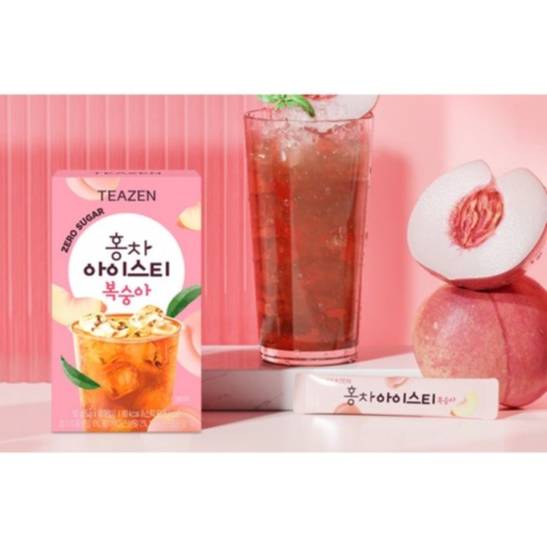 Teazen Kombucha Zero Sugar Iced Black Tea 5g x 10sticks 2BOX K-Drink