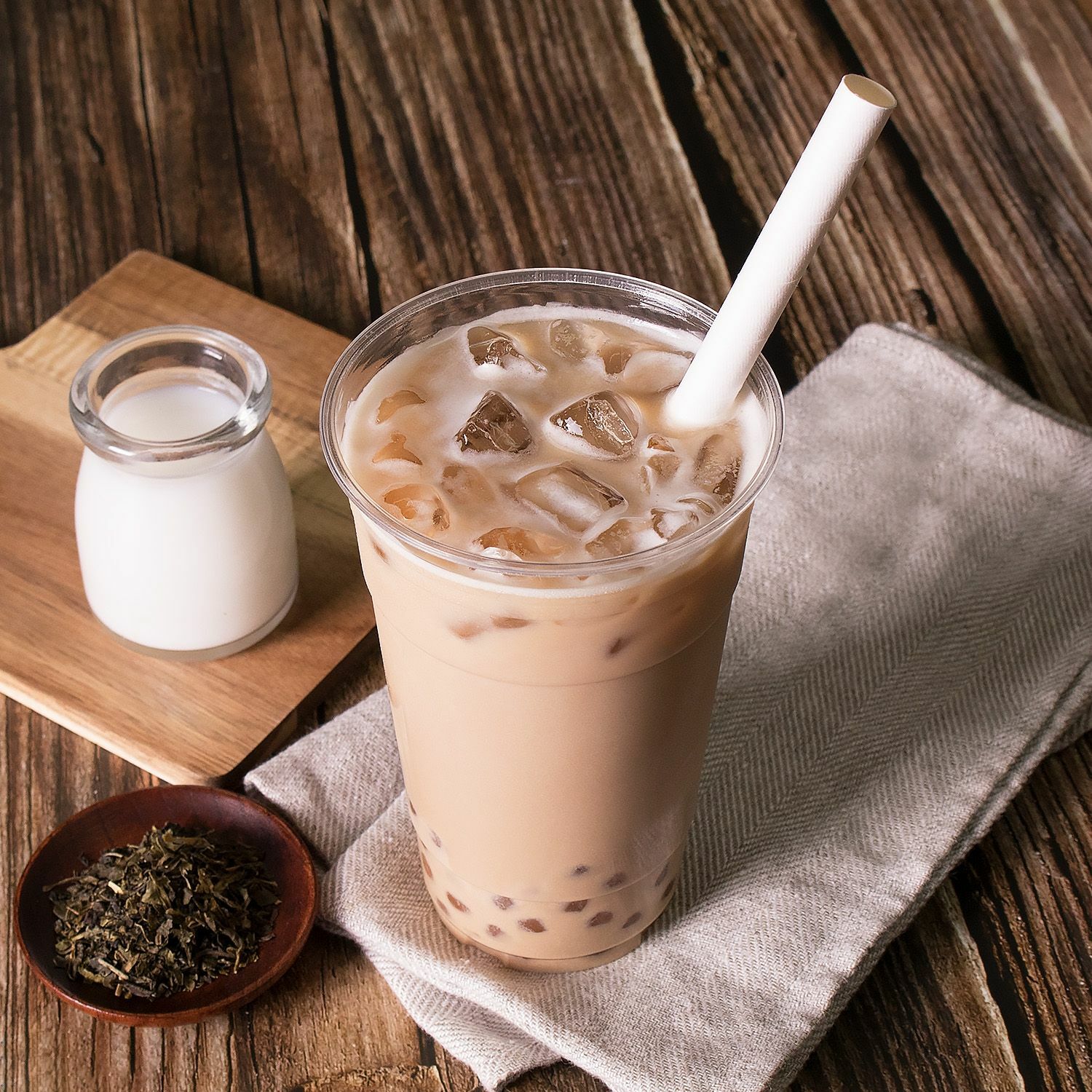 Boba Bubble Tea Kit Tea Zone Milk Tea, WuFuYuan Black Tapioca Pearls & Straws
