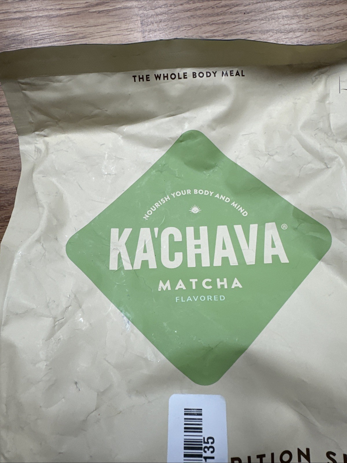 Kachava Matcha Bag 32.8 Oz 15 Servings 11/2026