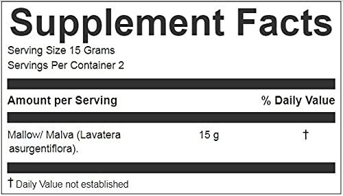 Hanan Peruvian Secrets Malva| 100% Natural Mallow | 1.06oz / 30g | Aids in Preve