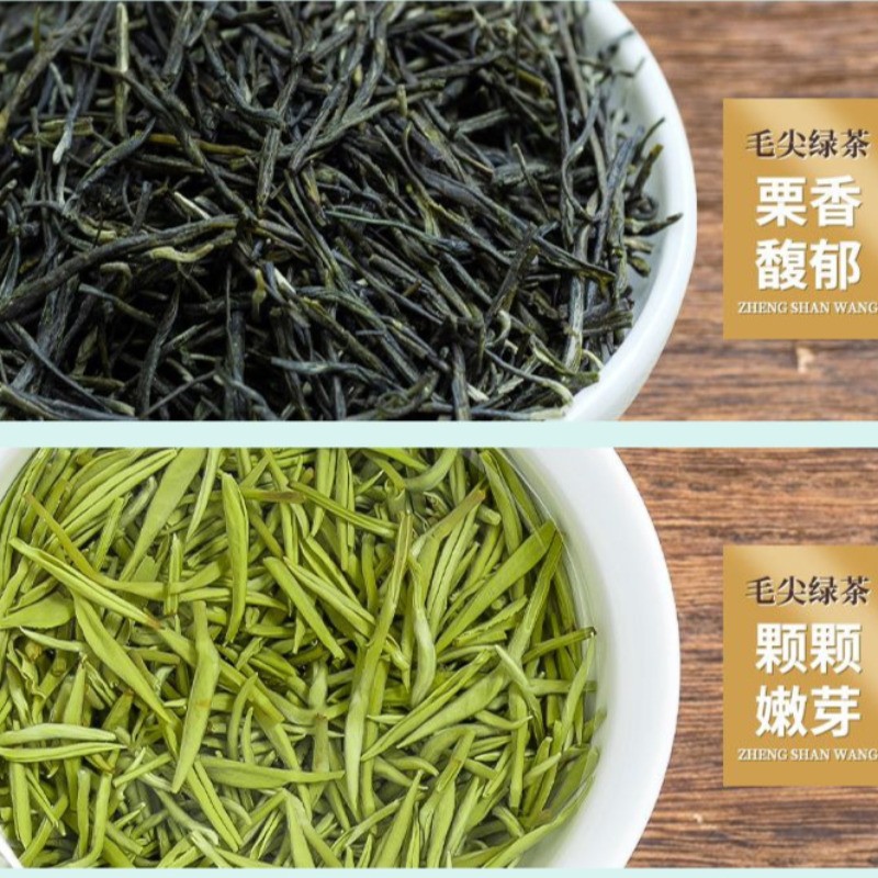 130g Authentic Mao Jian Mingqian New Tea Strong Aroma Type Green Tea Canned Tea