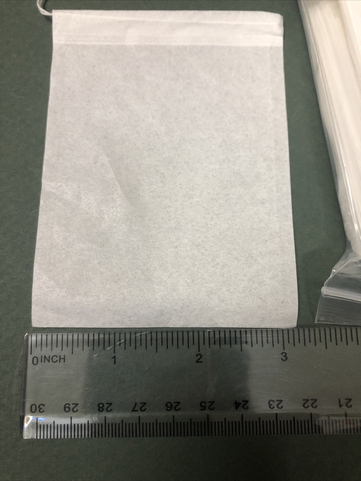 100 Pcs Non-woven Disposable Filter Empty Teabags Herb Loose Tea Bag 8*10 cm US