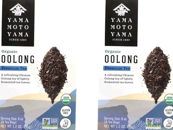 2 BOX Japanese Yamamotoyama Organic Chinese Oolong Premium Tea (Total of 2.4 oz)