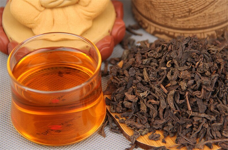 Yunan Pu Erh Tea Bamboo Canned Package Black Tea Loose Leaf Ripe Puer Tea 100g