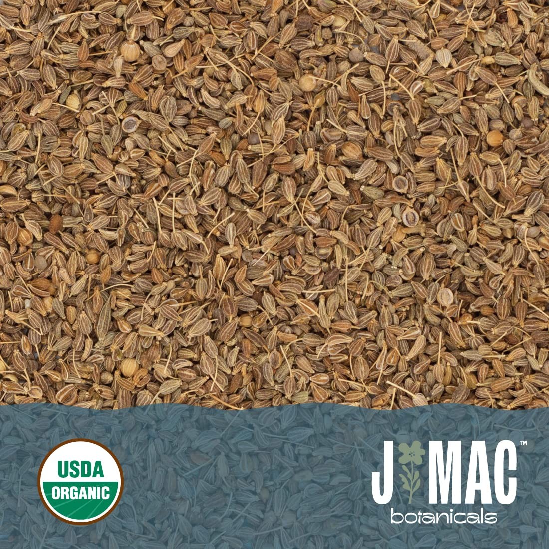Organic Anise Seeds whole aniseed 8 Ounce (Pack of 1)